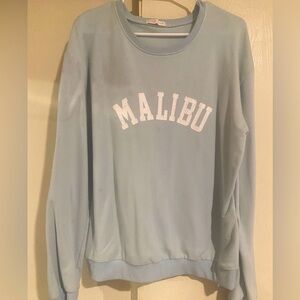 Malibu Light Blue Sweatshirt
